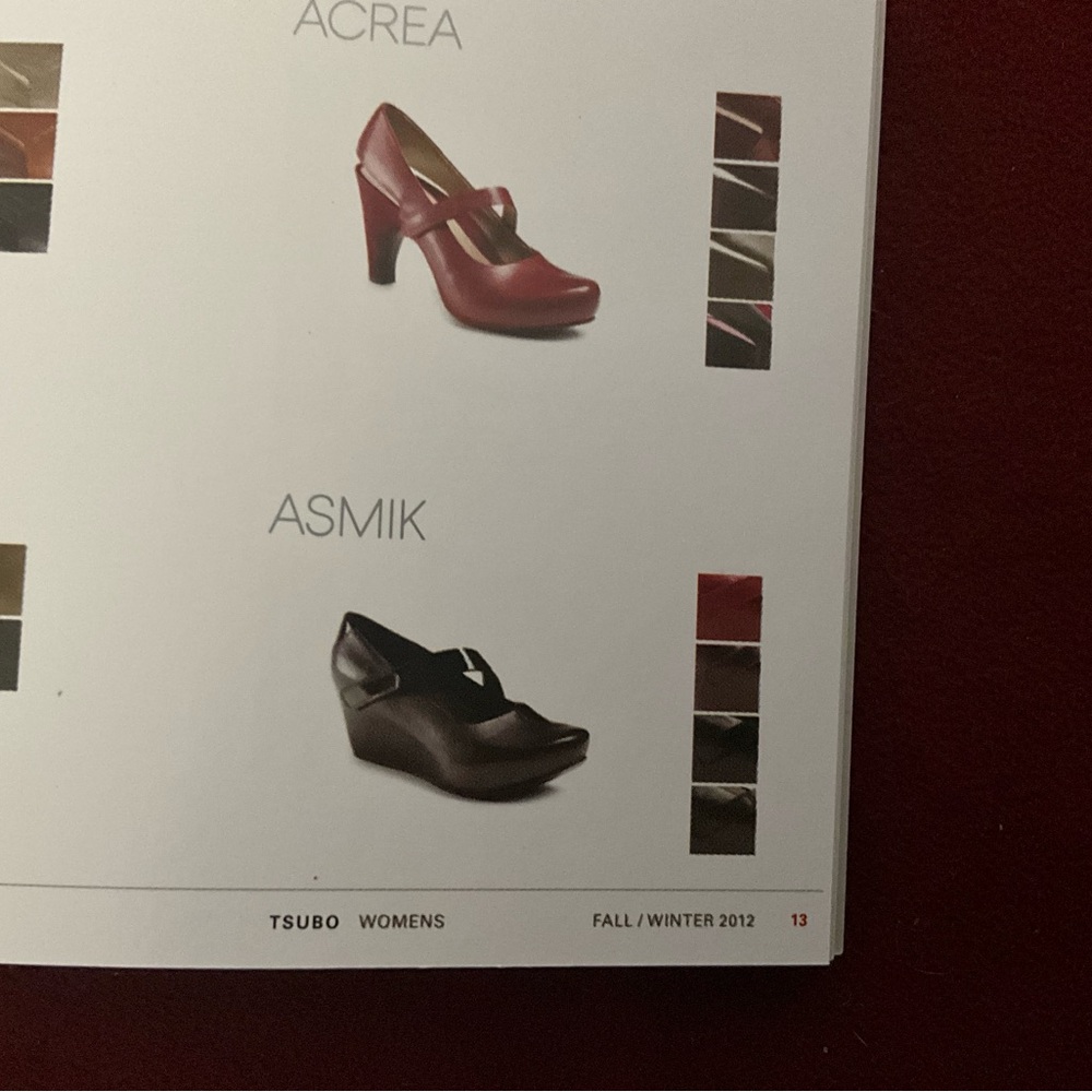 TSUBO ASMIK Black Leather Wedges. LIKE NEW!! - Picture 9 of 9